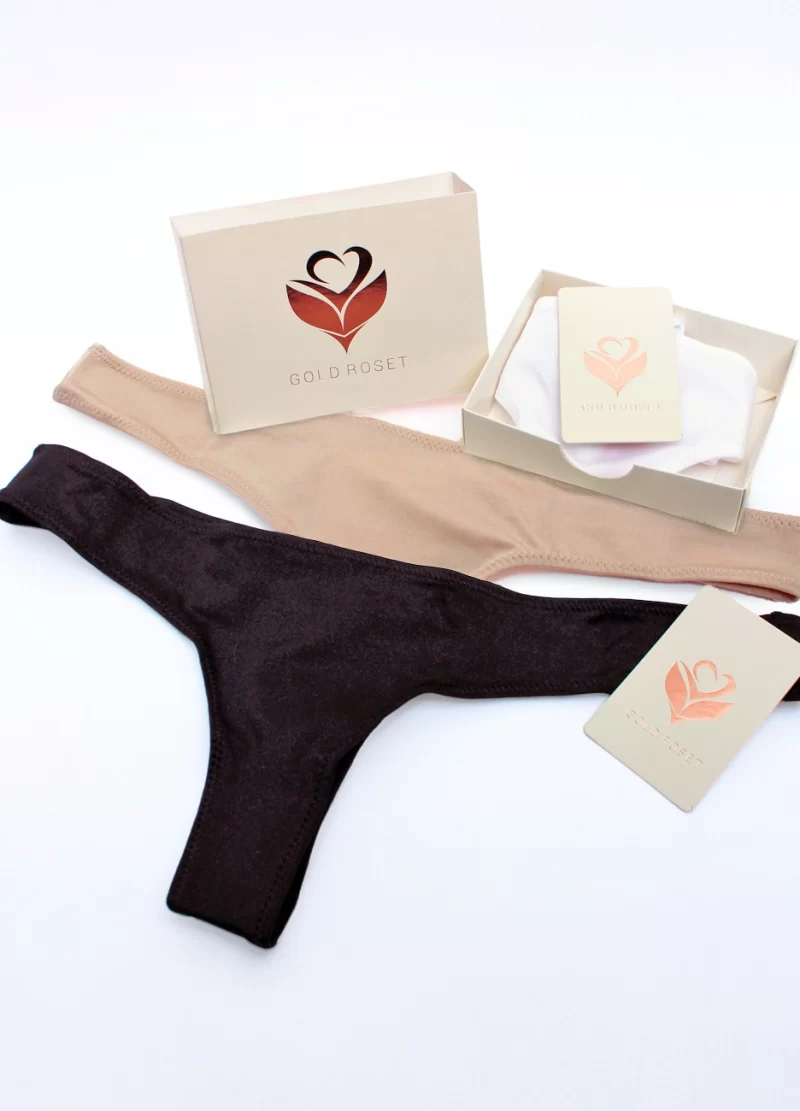 3-Pack Panty Anastasia Blanco/Nude/Negro